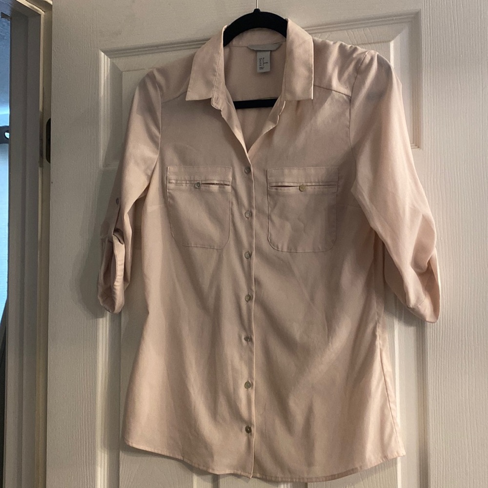 H&M blush pink Blouse
